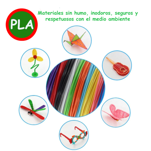 Bolígrafo 3D con pantalla LED