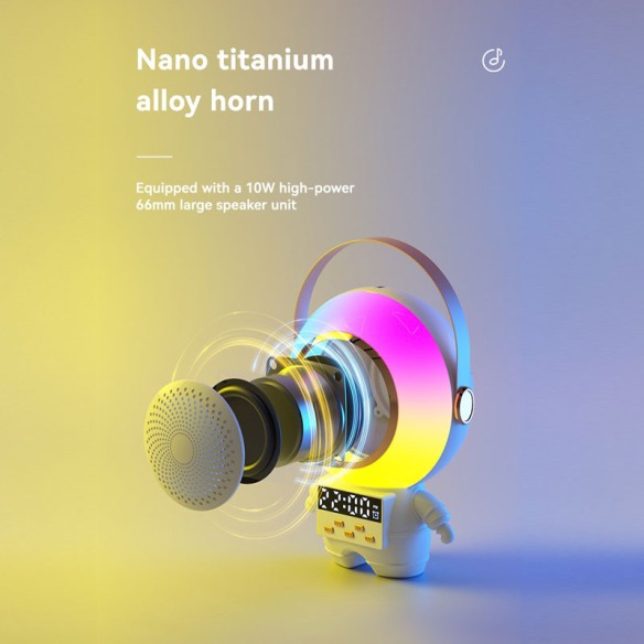 Altavoz astronauta con doble micrófono