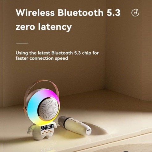 Altavoz astronauta con doble micrófono