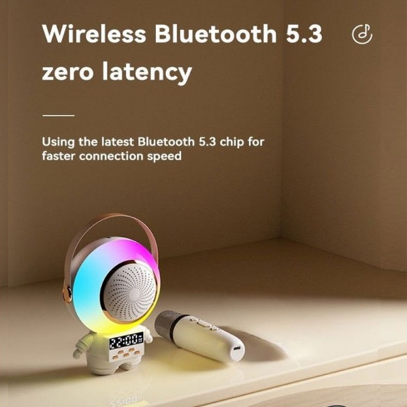 Altavoz astronauta con doble micrófono