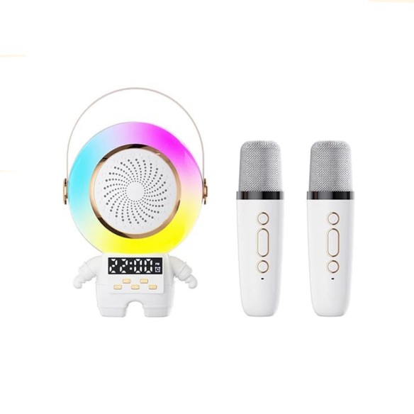 Altavoz astronauta con doble micrófono