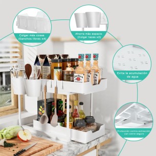 Organizador para fregadero 2