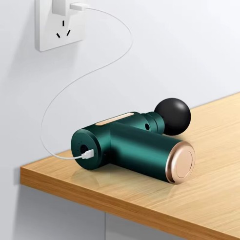 Mini Pistola de masaje con boton...