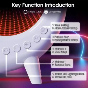 Altavoz concha 6 en 1 2