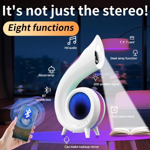 Altavoz concha 6 en 1