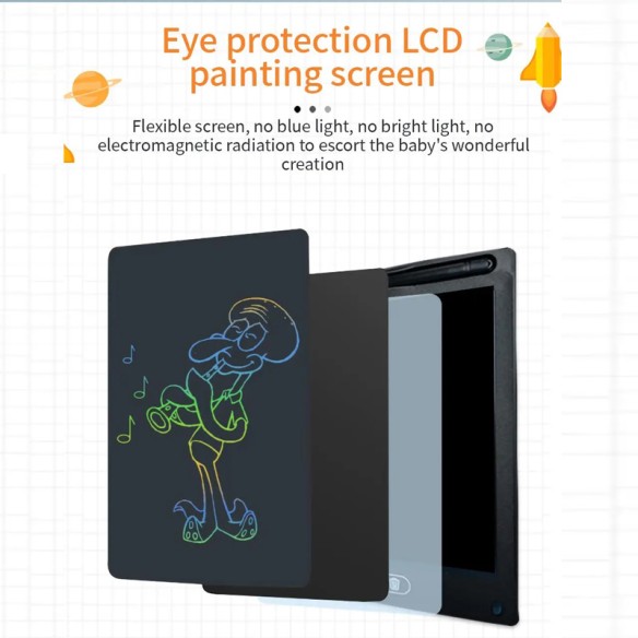 Pizarra de escritura LCD para niños