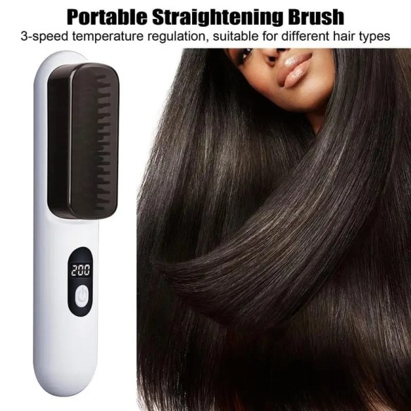 Cepillo alisador inalámbrico