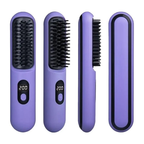 Cepillo alisador inalámbrico