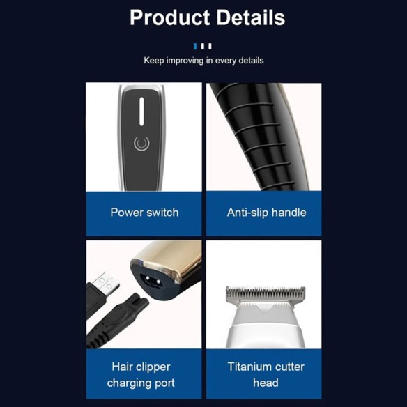 Maquinilla de pelo con pantalla digital