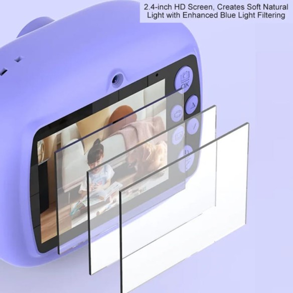 Cámara de fotos instantánea para niños
