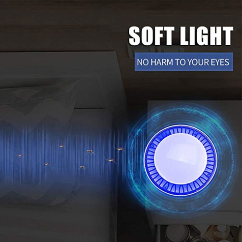 Lámpara mata mosquitos color blanco