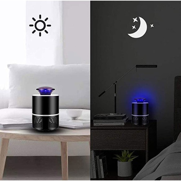 Lámpara mata mosquitos color blanco