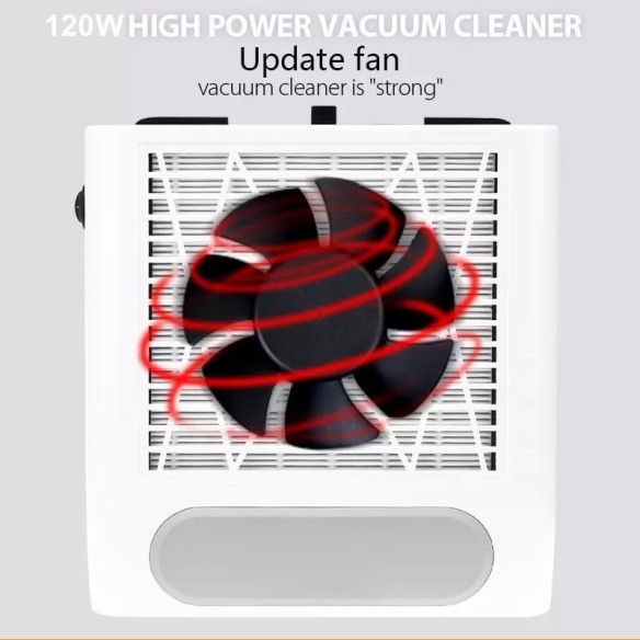 Aspirador de polvo de uñas