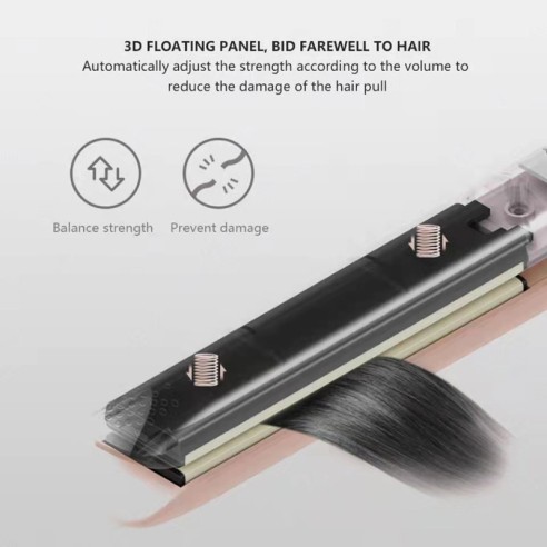 Plancha del pelo inalámbrica