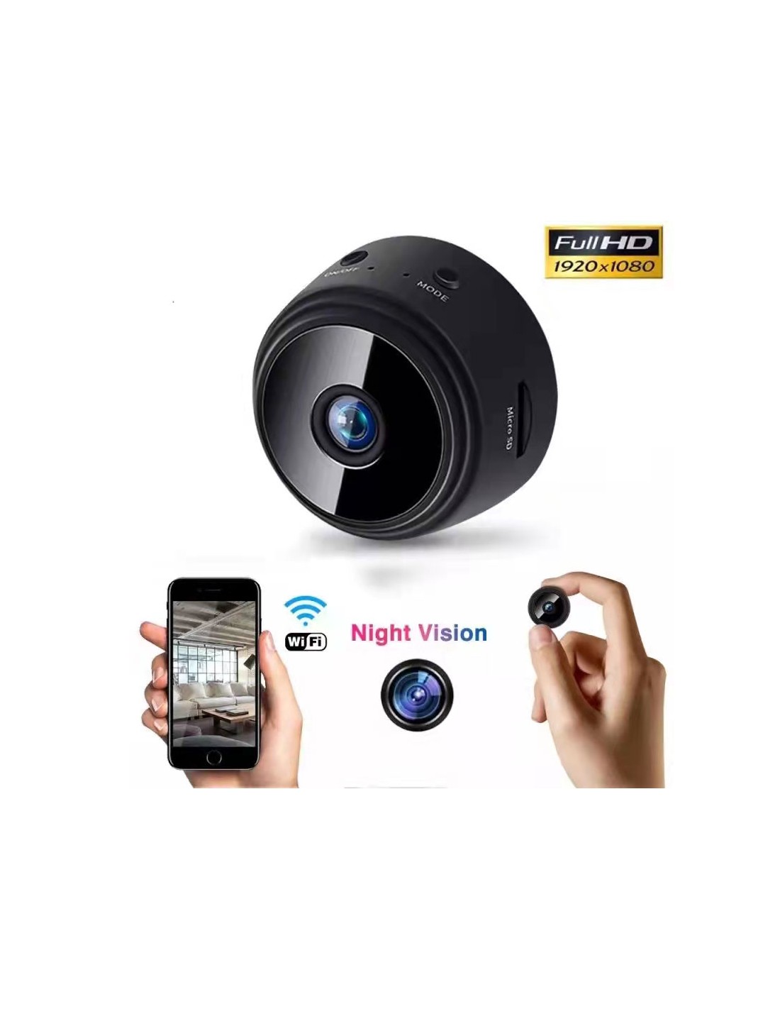 Esta es la mini cámara de vigilancia más vendida de  ¡y cuesta menos  de 36 euros!