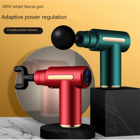 Mini Pistola de masaje con boton...