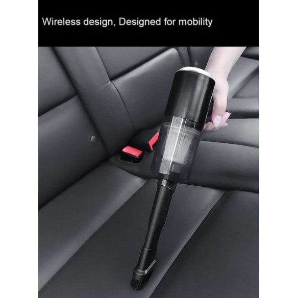 Aspirador de mano inalámbrico para el coche
