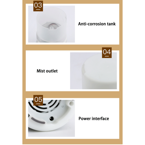 Difusor de aroma ultrasónico - 125 ml Difusor de aroma ultrasónico - 125 ml