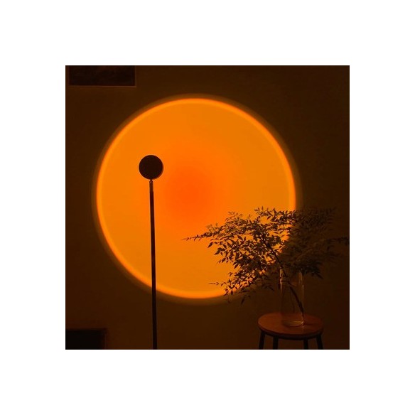 Luz atardecer roja (sin trípode)