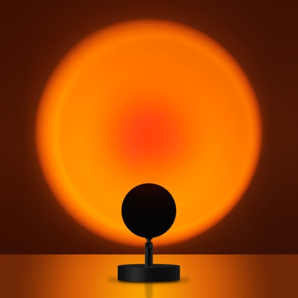 Luz cálida de atardecer. Sunset Lamp