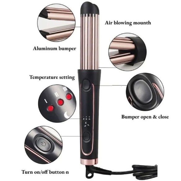 Rizador para Pelo de Aire Frio