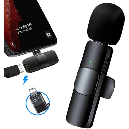 Mini micrófono inalámbrico